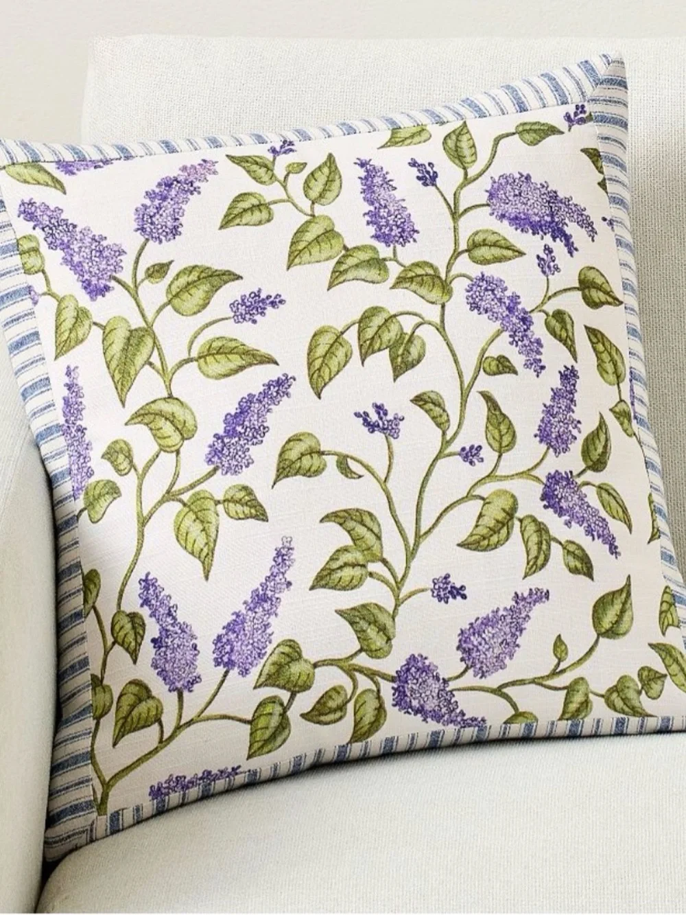 Pottery Barn MARK D. SIKES Lilac Fields Pillow Cover NWT 20